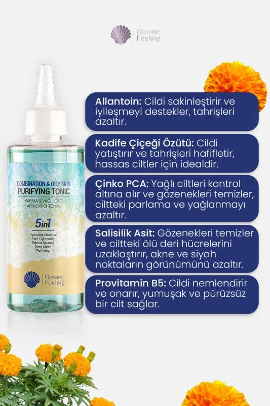 Yağlı ve Karma Cilt Arındırıcı Tonik 200 Ml - 4