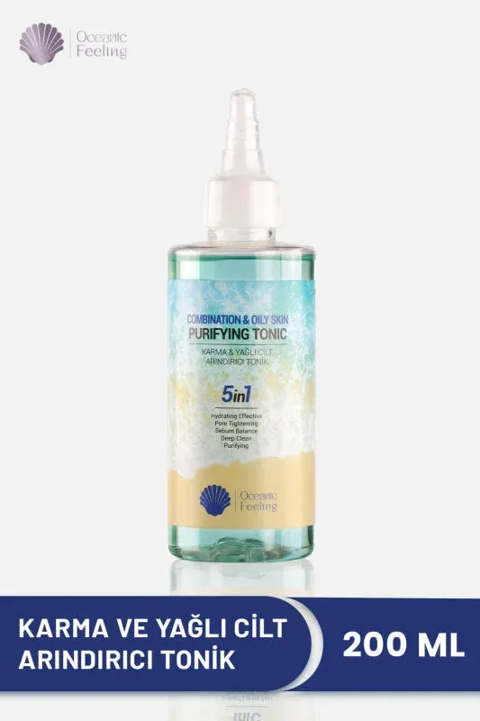 Yağlı ve Karma Cilt Arındırıcı Tonik 200 Ml - 1