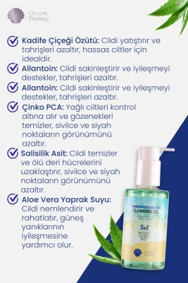 Yüz Temizleme Jeli Yağlı ve Karma Cilt 200 Ml - 4