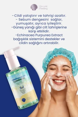 Yüz Temizleme Jeli Yağlı ve Karma Cilt 200 Ml - 3