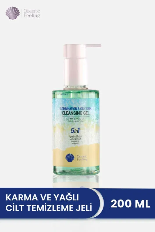 Yüz Temizleme Jeli Yağlı ve Karma Cilt 200 Ml - 1
