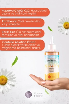 Hassas ve Kuru Cilt Arındırıcı Tonik 200 Ml - 3
