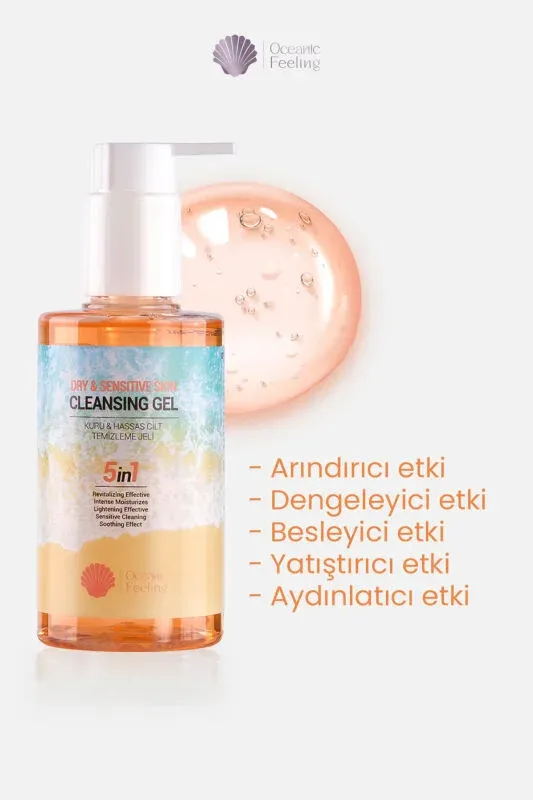 Hassas ve Kuru Cilt Temizleme Jeli 200 Ml - Oceanic Feeling (1)