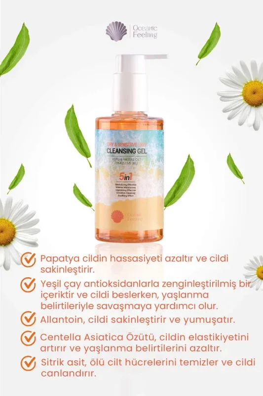Hassas ve Kuru Cilt Temizleme Jeli 200 Ml - 4